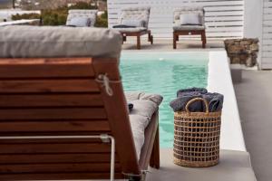 Bazén v ubytování Casa Tagoo Mykonos nebo v jeho okolí