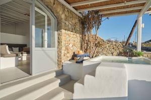 Posezení v ubytování Casa Tagoo Mykonos