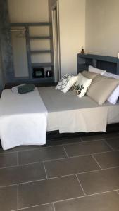 Postel nebo postele na pokoji v ubytování b&b di sole di luna