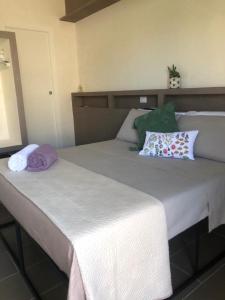 Postel nebo postele na pokoji v ubytování b&b di sole di luna