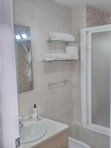 Koupelna v ubytování Atico Duplex 1ª