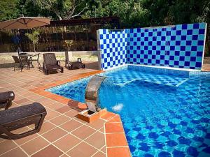 Het zwembad bij of vlak bij Casa Campestre Villa de los Angeles