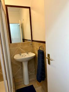 a bathroom with a sink and a mirror at Luxurious Loft Condo in Fourways - A Hotel Experience with a Personal Touch in Sandton