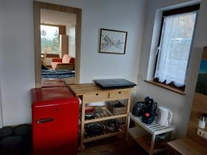 Kuchyňa alebo kuchynka v ubytovaní Wohnung in Bad Goisern