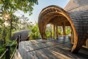 Zahrada ubytování Jungleight Bali