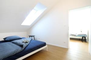 Voodi või voodid majutusasutuse Apartmán Frolkova Strážnice toas