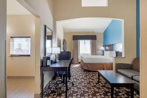 Postel nebo postele na pokoji v ubytování Best Western Plus Arlington North Hotel & Suites