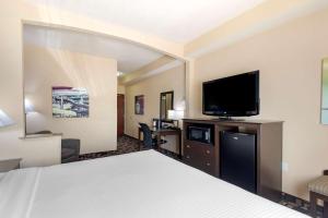 TV a/nebo společenská místnost v ubytování Best Western Plus Arlington North Hotel & Suites