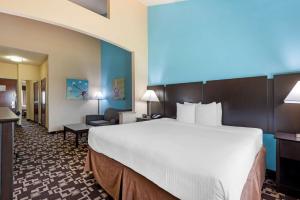 Postel nebo postele na pokoji v ubytování Best Western Plus Arlington North Hotel & Suites