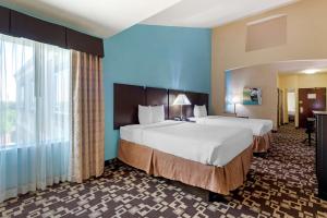 Postel nebo postele na pokoji v ubytování Best Western Plus Arlington North Hotel & Suites