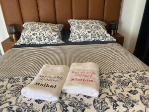 Een bed of bedden in een kamer bij Sundaville Curaçao
