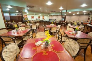 Um restaurante ou outro lugar para comer em Hotel Dan Inn Planalto São Paulo