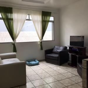 Posezení v ubytování Grande Apartamento Quadra Mar + 23 fotografií