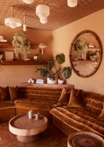 A seating area at Swell Hotel Byron Bay - Adults Only