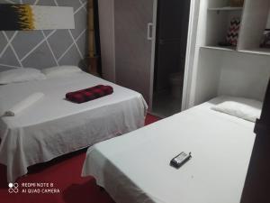 Uma cama ou camas num quarto em Casa Turistica Zamboss