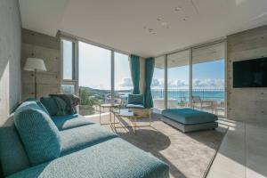 Posezení v ubytování Okinawa Plaisant Villa