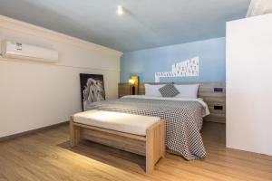 Postel nebo postele na pokoji v ubytování Lavender Apartment Branch