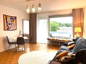 Posedenie v ubytovaní Ferienwohnung zum Wohlfühlen