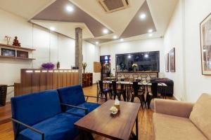 Istumisnurk majutusasutuses Suite Home Boutique Hotel