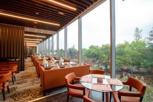 Posezení v ubytování Hilton Nanjing Riverside