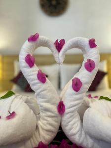 Voodi või voodid majutusasutuse Seaside Hotel toas