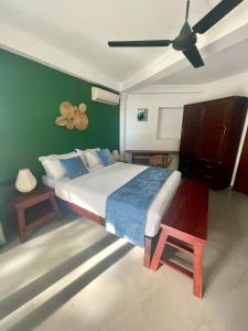 Voodi või voodid majutusasutuse Casa Smeralda toas
