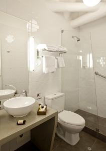Baðherbergi á Tierra Viva Cusco Saphi Hotel