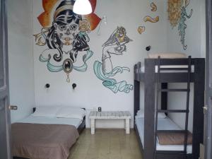 Voodi või voodid majutusasutuse El Petate Hostel toas