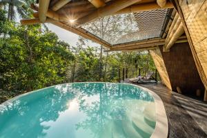 Bazén v ubytování Jungleight Bali nebo v jeho okolí