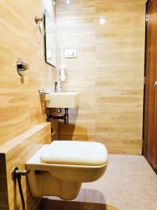 Koupelna v ubytování Hotel Avion Palace