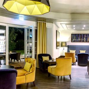 Istumisnurk majutusasutuses Dorint Parkhotel Meißen