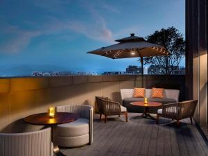 Istumisnurk majutusasutuses Pullman Quanzhou Shuitou