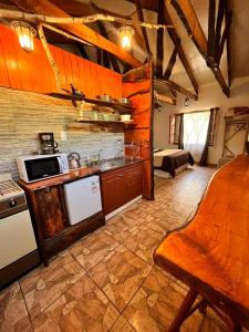 Kuchyňa alebo kuchynka v ubytovaní El Encanto del Manzano & Espacio Vittalia Spa
