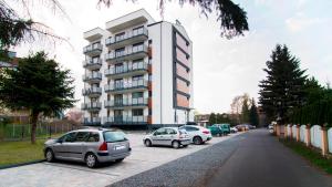 Budynek, w którym mieści się apartament