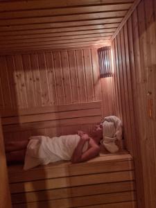 Hosté ubytování Chalet Escapade with Sauna