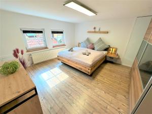 Кровать или кровати в номере BIG Apartment for YOUR DREAM Vacation Bavarian Forest + NETFLIX