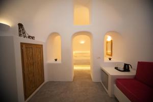 Uma área de estar em Fanari Vista Suites