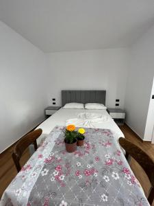 Postel nebo postele na pokoji v ubytování Vila Herta - Escape
