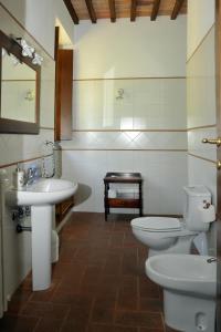 Koupelna v ubytování Agriturismo "Ai frati"