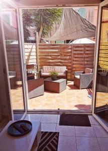 Αίθριο ή υπαίθριος χώρος στο Petite maison cosy 4 couchages à 700 m de la plage