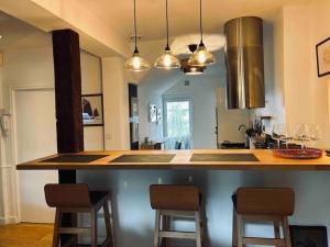 A cozinha ou cozinha compacta de Le Shelby, charmant T3 Rennes