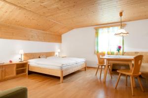 Letto o letti in una camera di Garni Tschutscherhof