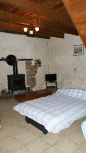 Postel nebo postele na pokoji v ubytování Topaze - Gîtes De Kerlividic