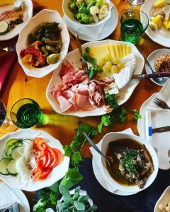 Cibo presso il bed & breakfast o nelle vicinanze