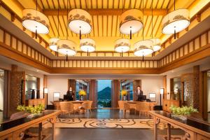 Istumisnurk majutusasutuses Banyan Tree Huangshan