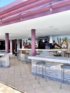 拉金塔酒店餐厅或其他用餐的地方