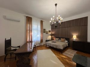 พื้นที่นั่งเล่นของ Hillside Luxury Residence Budapest with free garage