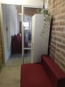 Χώρος καθιστικού στο Departamento familiar