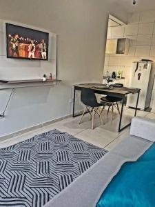 Kuchyň nebo kuchyňský kout v ubytování Apartamento próx a uopeccan