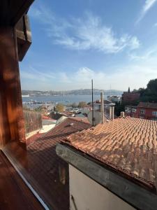 a view from the roof of a building at Bosphorus view Lux willa in Istanbul